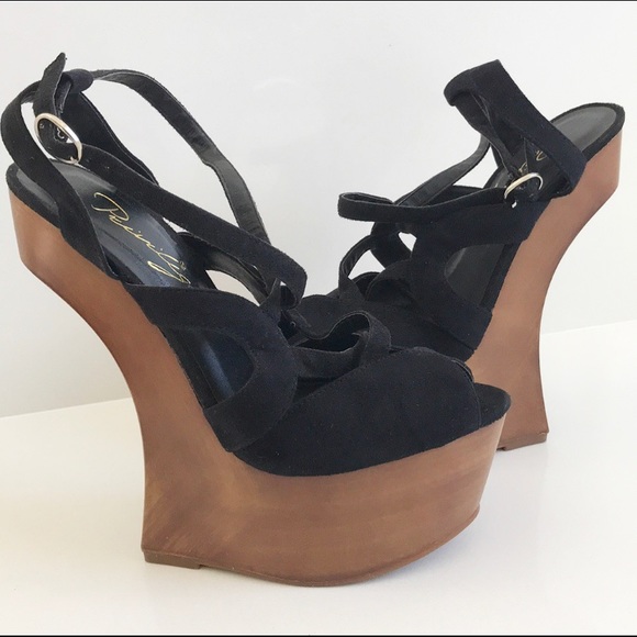 Privileged Shoes - Privileged Sherman Strappy Phantom Heel Platform